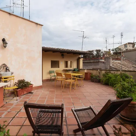 Apartment Clock Terrace House Rome